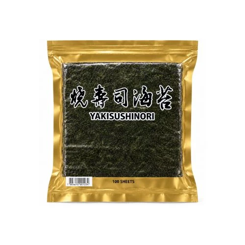 ALGA NORI YAKI SUSHI PAQUETE 100 HOJAS