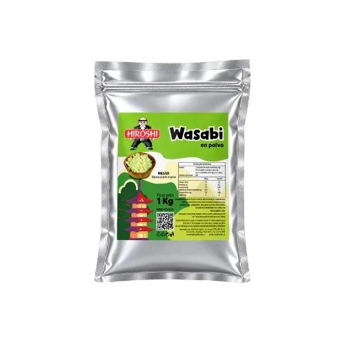 WASABI EN POLVO HIROSHI BOLSA 1 KG