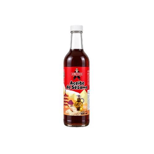ACEITE DE SESAMO 100% HIROSHI BOTELLA 500 ML