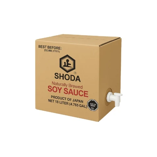 SALSA DE SOYA SHODA CAJA 18 LT